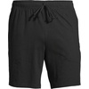 image:imageLands End Mens Knit Jersey Pajama ShortsBlack