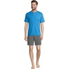 image:imageLands End Mens Knit Jersey Pajama ShortsCharcoal Heather
