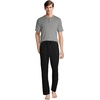 image:imageLands End Mens Knit Jersey Sleep PantsBlack