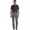 image:imageLands End Mens Knit Jersey Sleep PantsCharcoal Heather