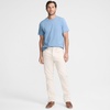 image:imageLands End Mens Short Sleeve AmericanGrown Supima Cotton TeePale Slate Blue