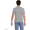 image:imageLands End Mens Short Sleeve AmericanGrown Supima Cotton TeeRadiant Navy Micro Stripe