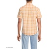 image:imageMens Traditional Fit Short Sleeve Madras ShirtSubtle ApricotYellow Plaid