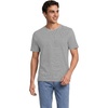 image:imageLands End Mens Short Sleeve AmericanGrown Supima Cotton TeeRadiant Navy Micro Stripe