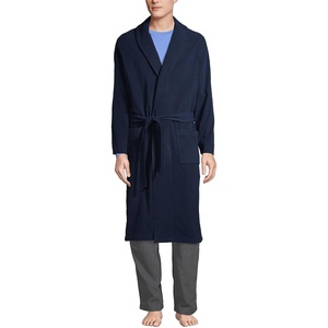 image:imageLands End Mens Fleece RobeRadiant Navy