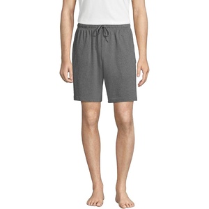 image:imageLands End Mens Knit Jersey Pajama ShortsCharcoal Heather