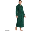 image:imageLands End Womens Cozy Plush Long Wrap RobePine