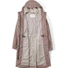 image:imageLands End Womens Squall Packable Long RaincoatRich Ginger Plaid