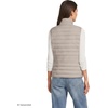 image:imageLands End Womens Wanderweight Packable Ultralight Down VestSoft Mushroom