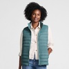 image:imageLands End Womens Wanderweight Packable Ultralight Down VestTourmaline