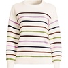 image:imageLands End Womens Drifter Jersey Crewneck SweaterFresh Ivory Multi Stripe