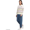 image:imageLands End Womens Drifter Jersey Crewneck SweaterFresh Ivory Multi Stripe