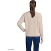 image:imageLands End Womens Drifter Jersey Crewneck SweaterOatmeal Sprinkle Heather