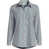 image:imageLands End Womens Pinwale Cord Long Sleeve ShirtPineWhite Stripe