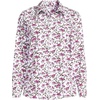 image:imageLands End Womens Pinwale Cord Long Sleeve ShirtWhitePink Hydrangea