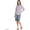 image:imageLands End Womens Pinwale Cord Long Sleeve ShirtWhitePink Hydrangea