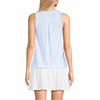 image:imageLands End Womens Power Performance Crewneck Tank TopSoft SkyWhite Mini Stripe