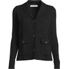 image:imageWomens Drifter Ribbed Collared Blazer SweaterBlack