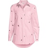image:imageWomens Oxford ShirtCrisp Pink Floral Embroidery