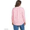 image:imageWomens Oxford ShirtCrisp Pink Floral Embroidery