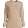image:imageWomens Plus Size Lightweight Jersey Skimming Long Sleeve Crew Neck TshirtFrench Pecan Heather