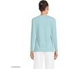 image:imageWomens Plus Size Lightweight Jersey Skimming Long Sleeve Crew Neck TshirtLight Seagrass