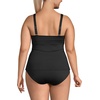 image:imageLands End Womens Chlorine Resistant Wrap Tankini Swimsuit Top