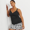 image:imageLands End Womens Chlorine Resistant Wrap Tankini Swimsuit Top