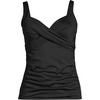 image:imageLands End Womens Chlorine Resistant Wrap Tankini Swimsuit Top