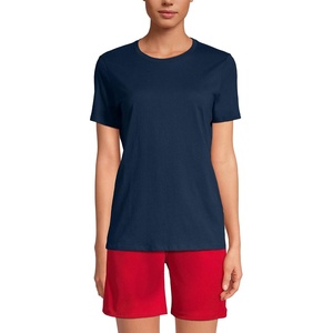 image:imageLands End Womens Short Sleeve Uniform TShirtClassic Navy