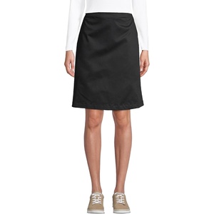 image:imageSchool Uniform Young Womens Blend Chino Skort Above KneeBlack