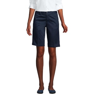 image:imageSchool Uniform Young Womens Plain Front Blend Chino ShortsClassic Navy
