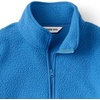 image:imageLands End Womens Half Zip Cozy Sherpa Fleece PulloverMuted Cobalt Blue