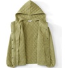image:imageLands End Womens RainDefense Serious Sweats Quilted Full Zip JacketDried Chive