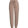 image:imageLands End Womens Serious Sweats High Rise Jogger PantsCocoa