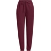 image:imageLands End Womens Serious Sweats High Rise Jogger PantsRich Burgundy