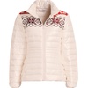 image:imageLands End Womens Wanderweight Ultralight Packable Down JacketBright Poppy Fairisle