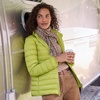 image:imageLands End Womens Wanderweight Ultralight Packable Down JacketChartreuse