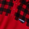 image:imageLands End Kids Fleece Quarter ZipBright Red Buffalo Plaid