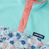 image:imageLands End Kids Fleece Quarter ZipFloralAruba Blue