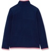 image:imageLands End Kids Fleece Quarter ZipLight CoralNavy