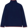 image:imageLands End Kids Fleece Quarter ZipOrangeNavy