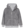 image:imageLands End Kids High Pile Lined Zip HoodieGray HeatherCharcoal