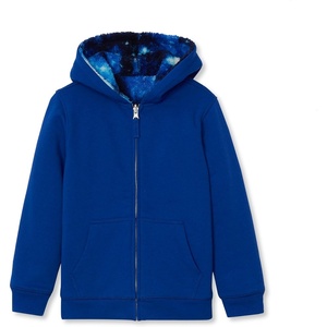 image:imageLands End Kids High Pile Lined Zip HoodieGalaxyRoyal Blue