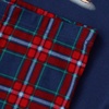 image:imageLands End Kids Pattern Snug Fit Pajama SetTeddy BearDark Blue Plaid