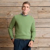 image:imageLands End Mens Fine Gauge Cashmere SweaterWild Moss Heather