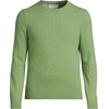 image:imageLands End Mens Fine Gauge Cashmere SweaterWild Moss Heather