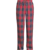 image:imageLands End Mens Flannel Pajama PantsCompass RedPine Plaid