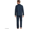 image:imageLands End Mens Long Sleeve Essential Pajama SetLiberty BluePine Blackwatch