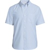 image:imageLands End Mens Short Sleeve Sail Rigger ShirtSoft French Blue Stripe